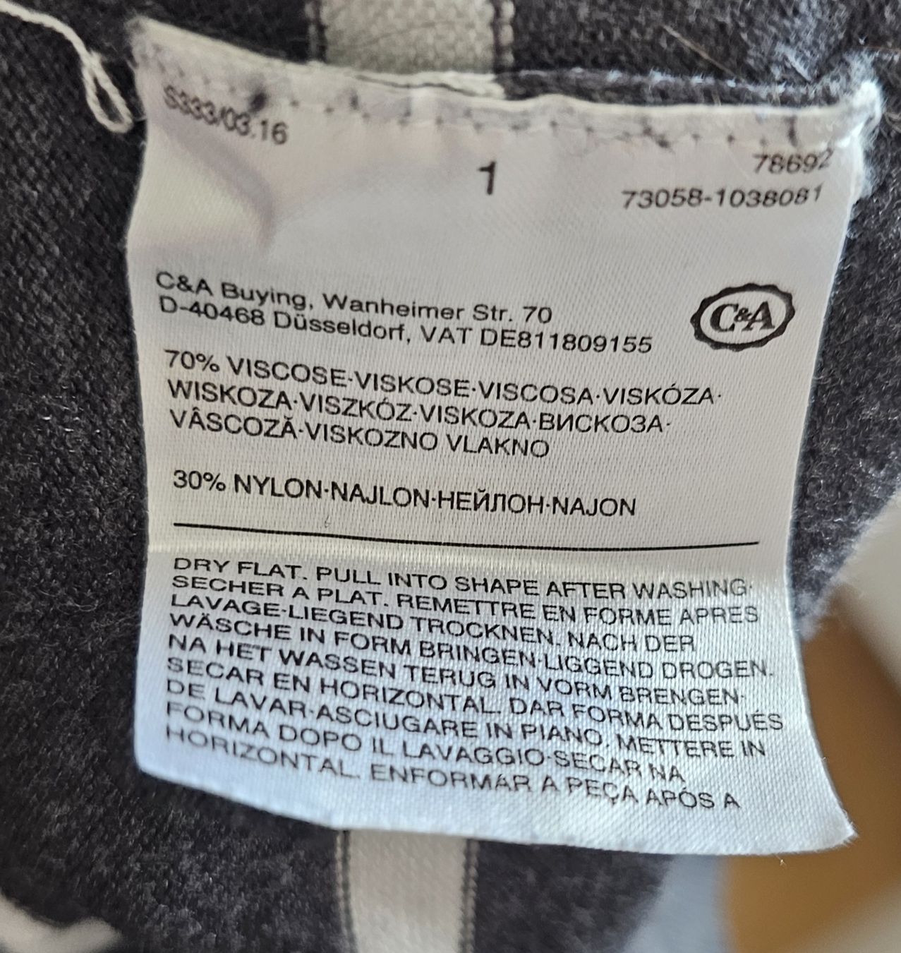 C&A Maglioni & Felpe: C&A Pulli, gestreift, Grösse S, super Zustand – Usato da Basel venduto da Mazzo84 2