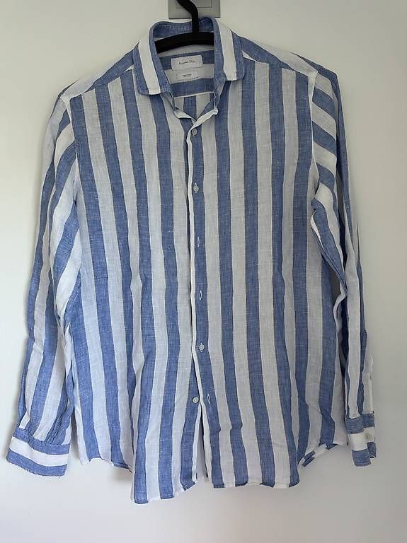 Camicie: Massimo Dutti Hemd Blau Weiss Gr. M – Usato da Kreuzlingen venduto da 7de_922d