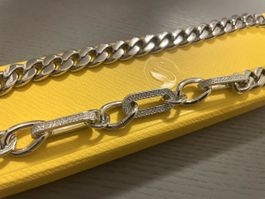 SWAROVSKI DEXTERA Halskette Silber