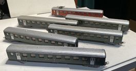 Lima  SBB-CFF 5 Personenwagen, 1 Speisewagen