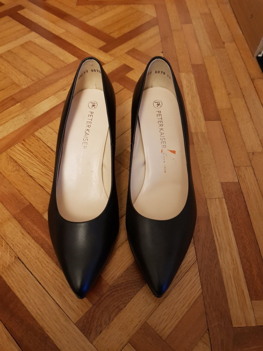 Kaiser Scarpe da donna: Escarpins compensés noirs Peter Kaiser taille 38.5 – Nuovo (secondo la descrizione) da Veyrier venduto da sosozizou