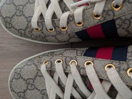 Gucci Ace Leather Trainers
