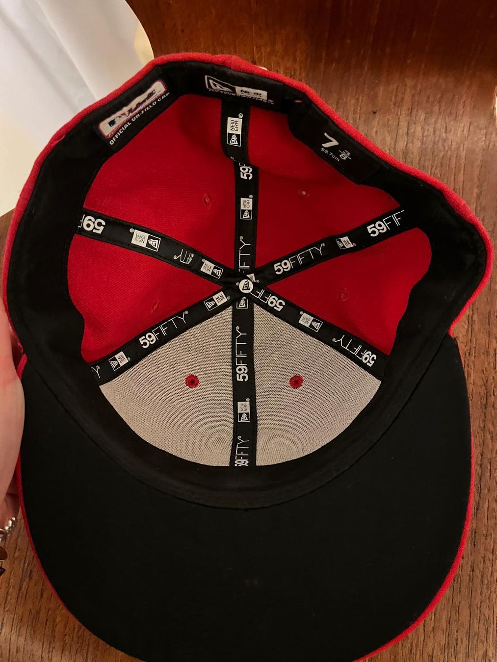 Copricapi, berretti & cappellini: Baseball Cap Gr. 7 3/8 – Nuovo (secondo la descrizione) da Lenzburg venduto da Rama010 1