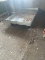 Blechwanne auf Rollen Metall gebraucht