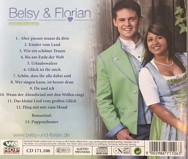 CD: Belsy & Florian - Wie ein schöner Traum – Usato da Grüningen venduto da azulmarron 1