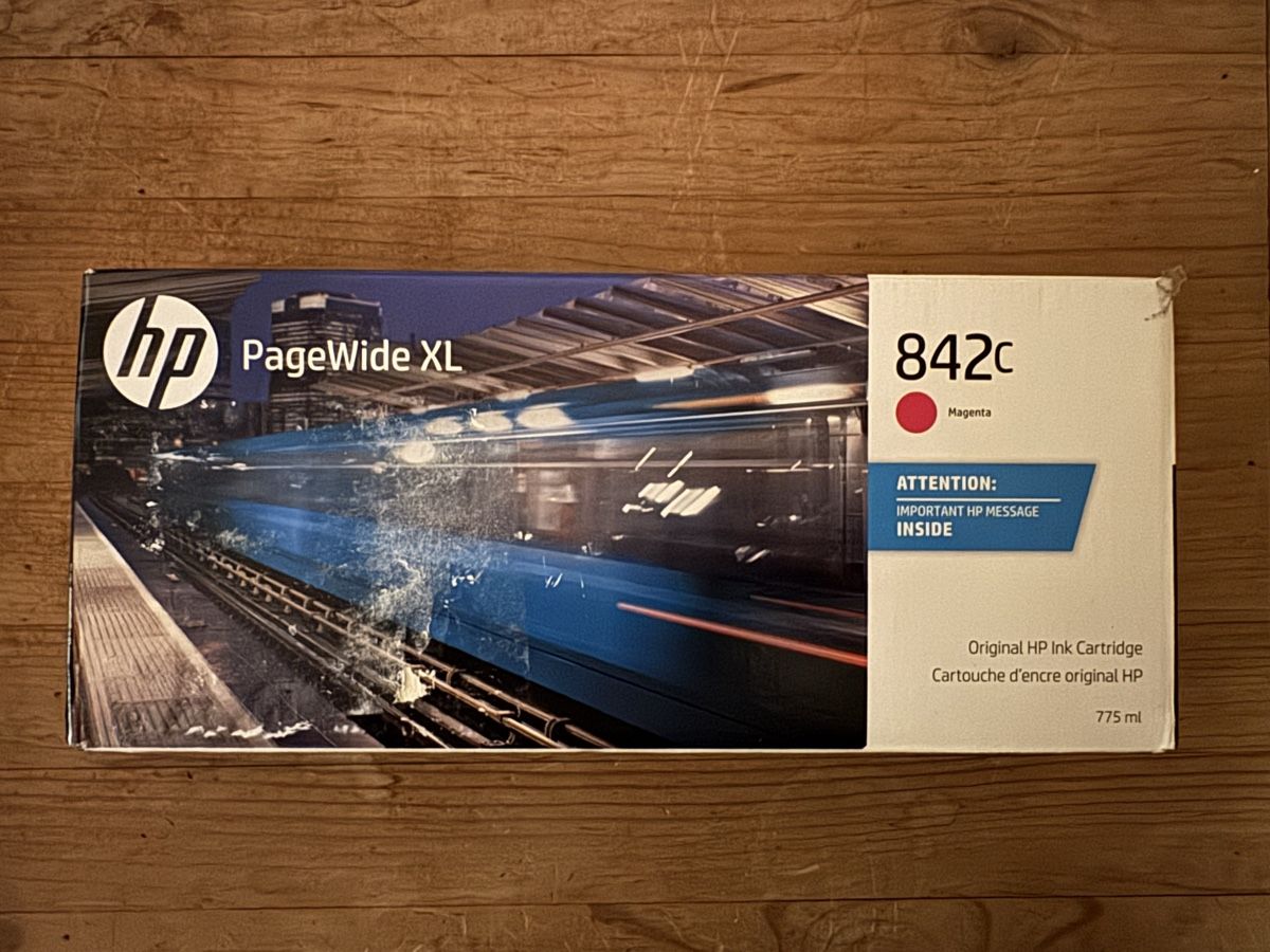 Hewlett Packard Druckerpatronen & Toner: hp PageWide XL 842c Magenta – Neu und originalverpackt aus Dietikon von c.froehlich