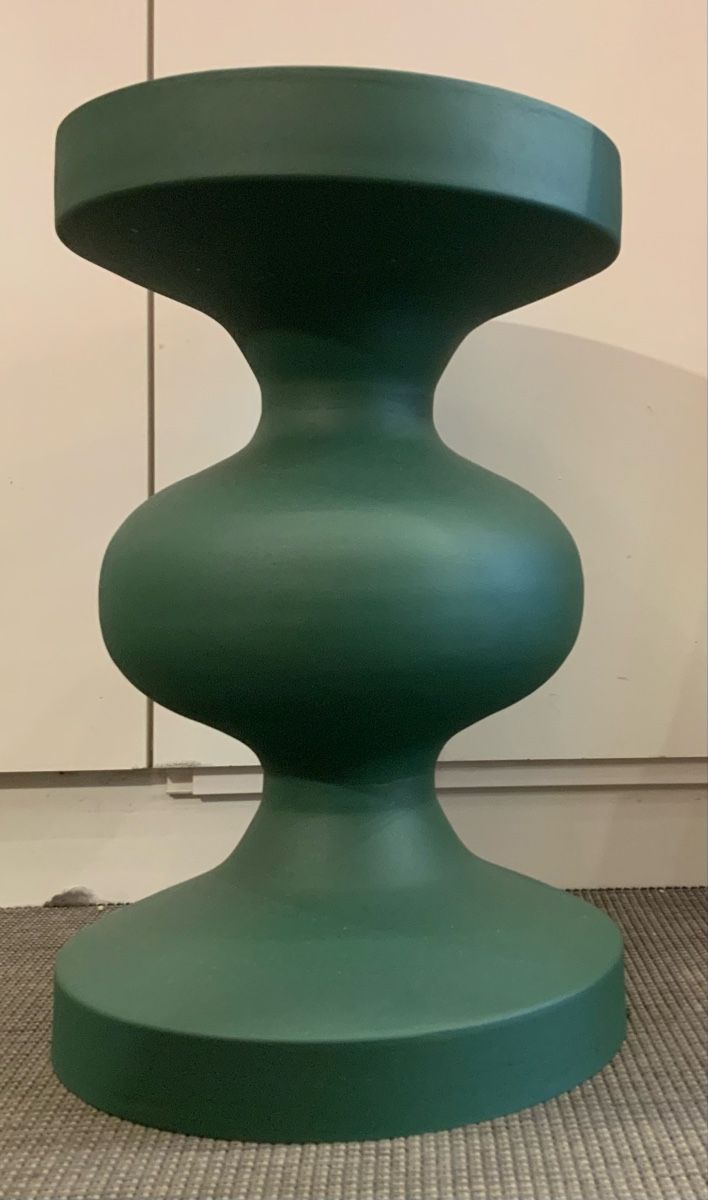 Tables: Table d’appoint Forms verte – D'occasion à rolle par Tontonjulot 1