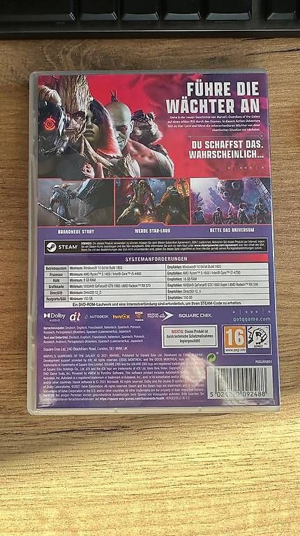 Giochi: Guardians of Galaxy - Steam PC – Nuovo e nell'imballaggio originale da Arnex-sur-Orbe venduto da link-9 1