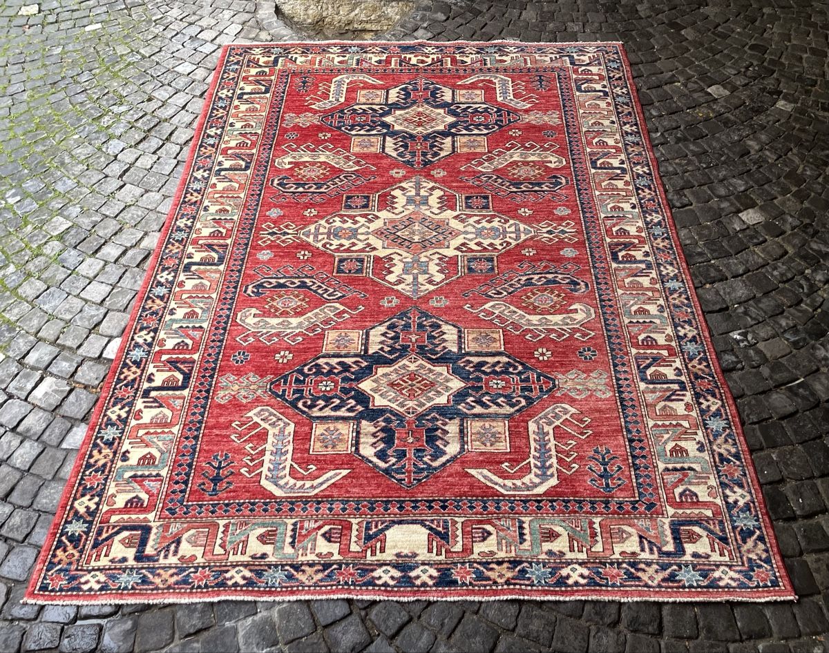 Tappeti: Tapis Kazak 167x221 tbe – Usato da Biel/Bienne venduto da Galaq