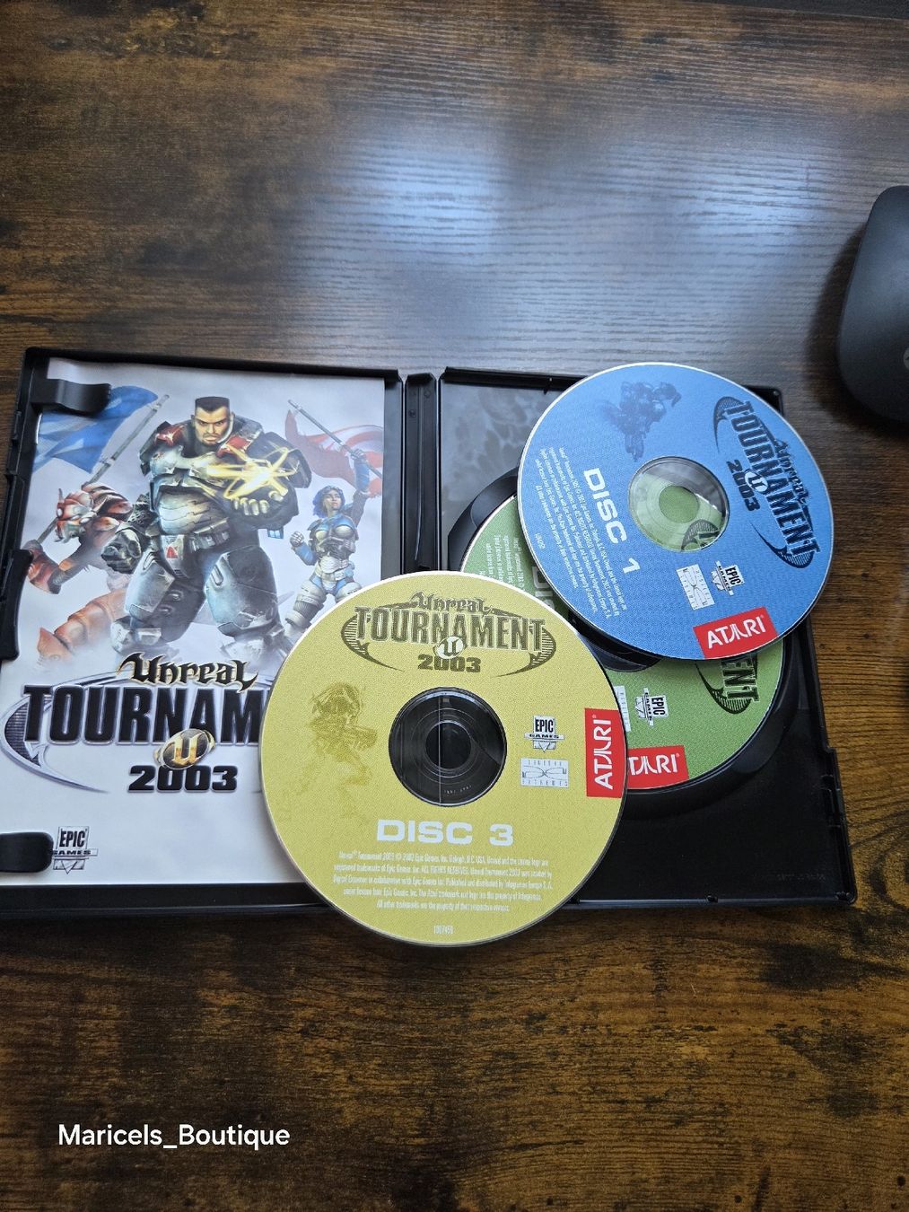 Giochi: Unreal Tournament 2003 PC CD-ROM Game Complete Set – Usato da Winterthur venduto da Maricels_Boutique