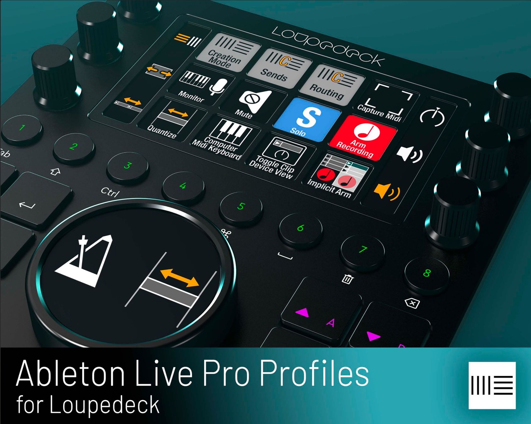 Claviers: Loupedeck CT Controller mit Ableton & Cubase Pro Profiles – Neuf (Voir description) à Gretzenbach par Spacemonk13 5