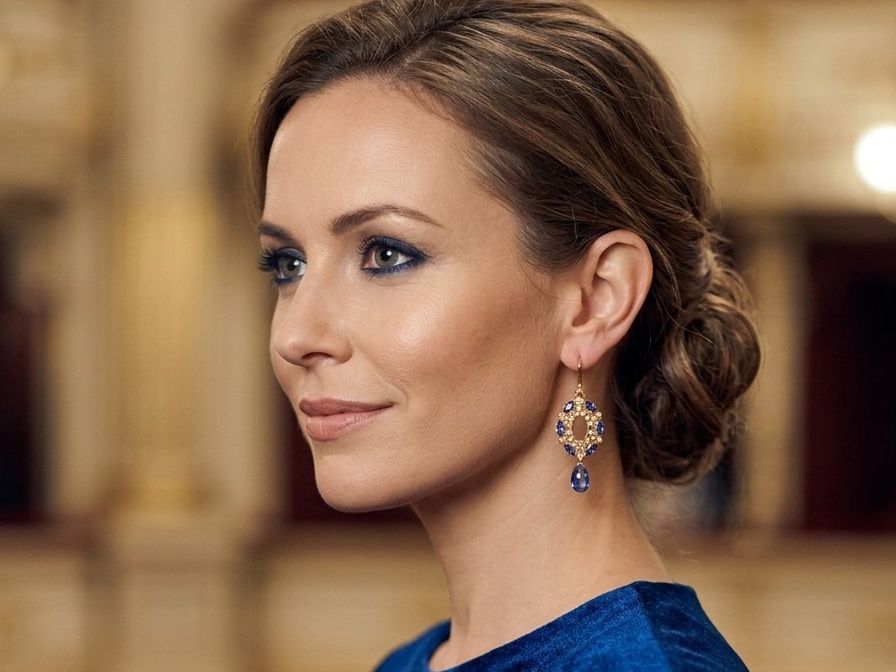 Orecchini pendenti & Orecchini a lobo: Boucles d'oreilles argent 925 et cyanite – Nuovo e nell'imballaggio originale da St-Maurice venduto da Sandrinette123 3