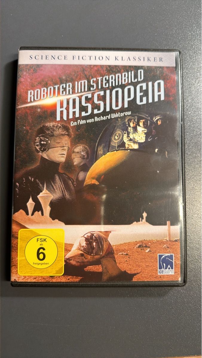 Tutti i DVDs: KASSIOPEIA ROBOTER IM STERNBILD Science Fiction Klassiker – Usato da Emmenbrücke venduto da dza_dn5r