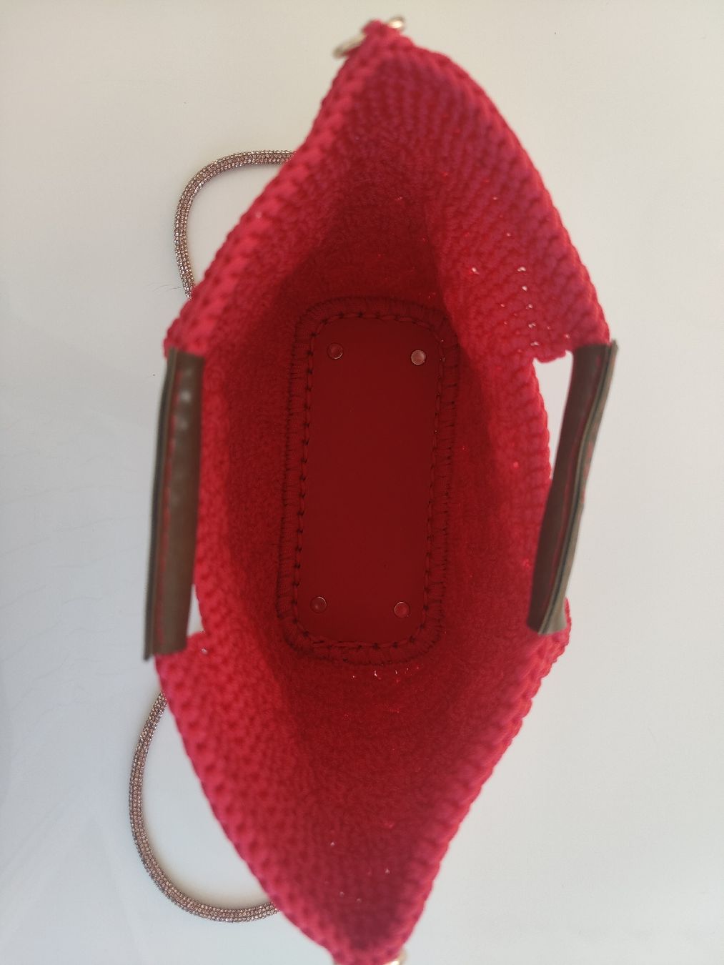 Borse da donna: borsa uncinetto rossa – Nuovo (secondo la descrizione) da Langenthal venduto da JonnyDivino 1