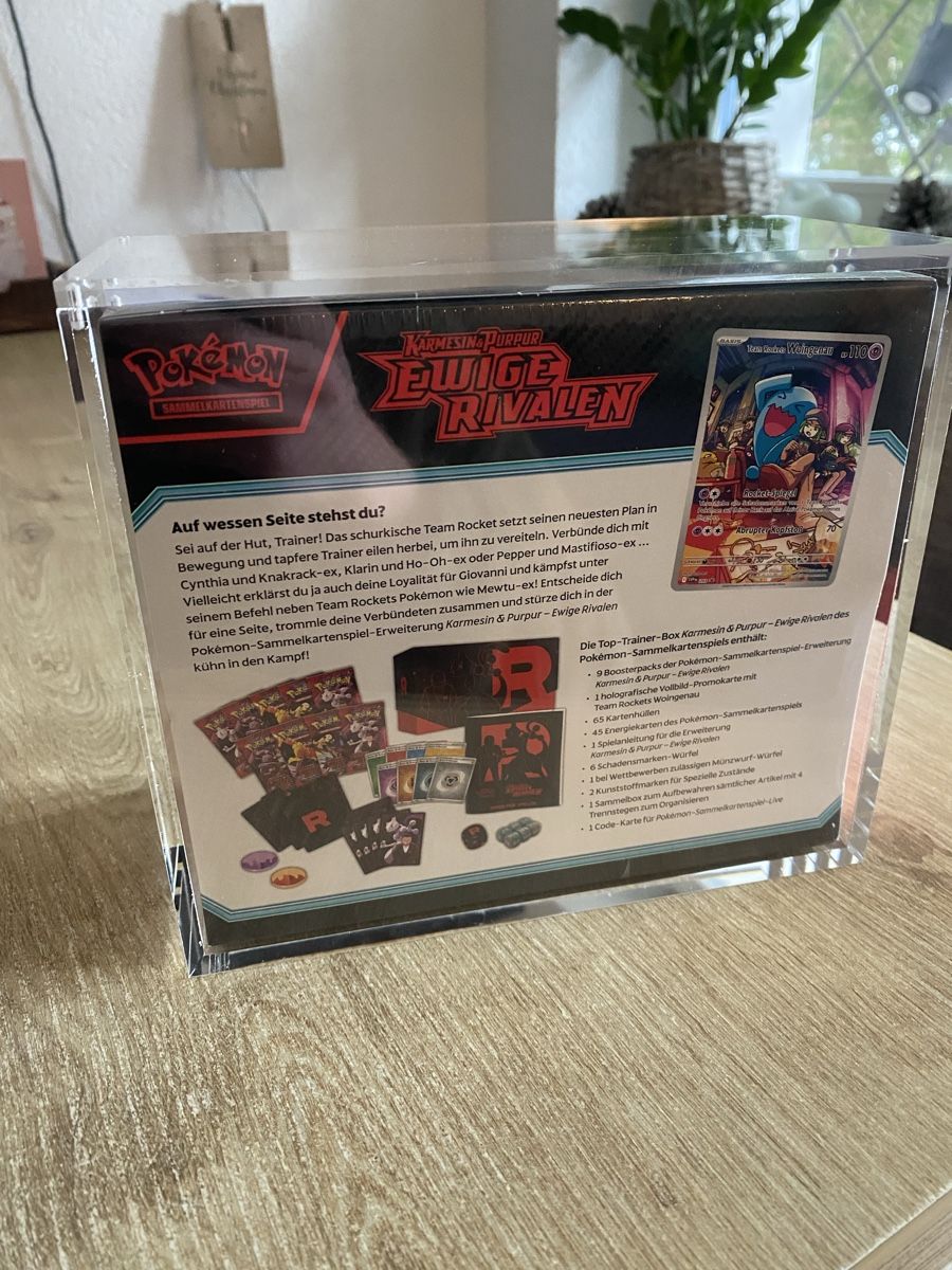 Pokémon Carte collezionabili: Pokémon Elite Trainer Box Ewige Rivalen mit Acrylcase – Usato da Grindelwald venduto da TSG-G-Town 1