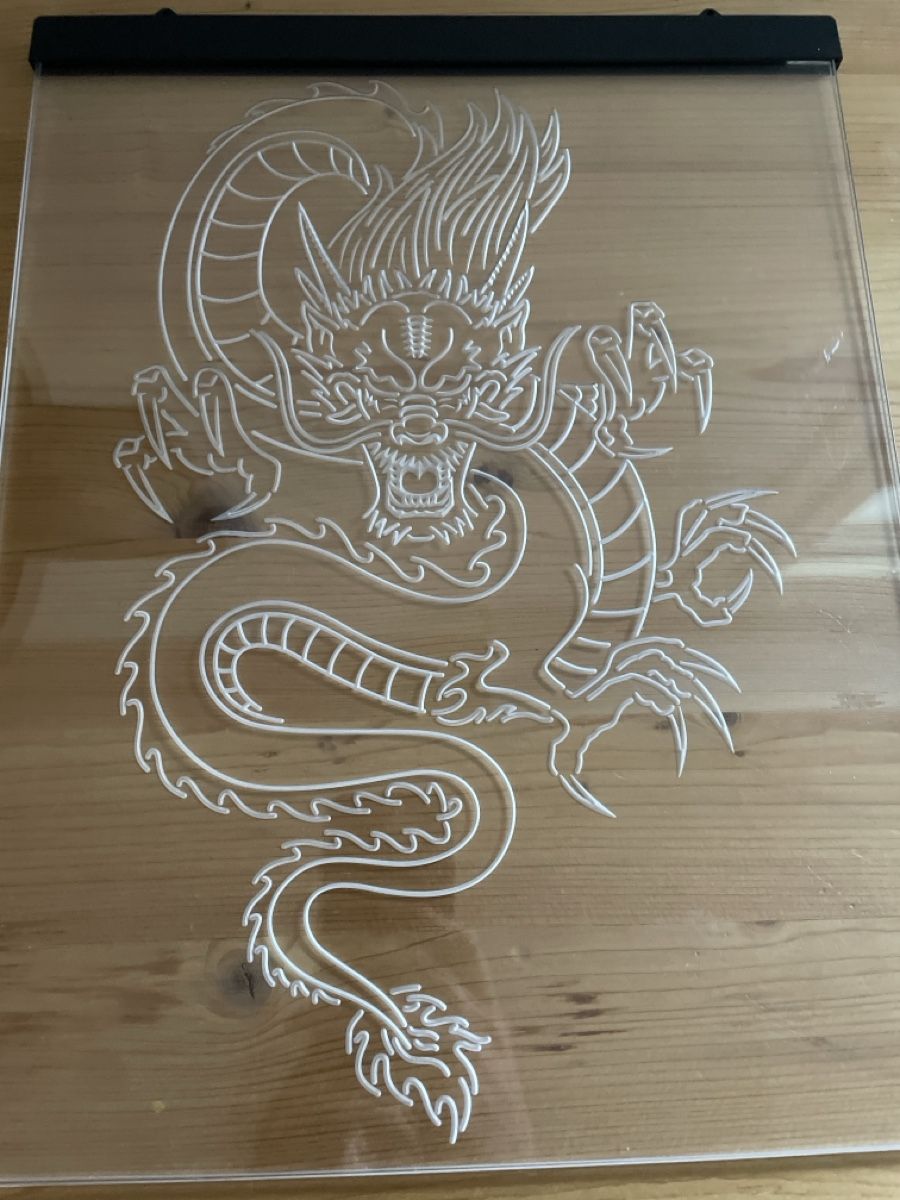 Tutte le decorazioni: Cooles Deko Schild mit Drachen Motiv – Usato da Spreitenbach venduto da Gloxinia