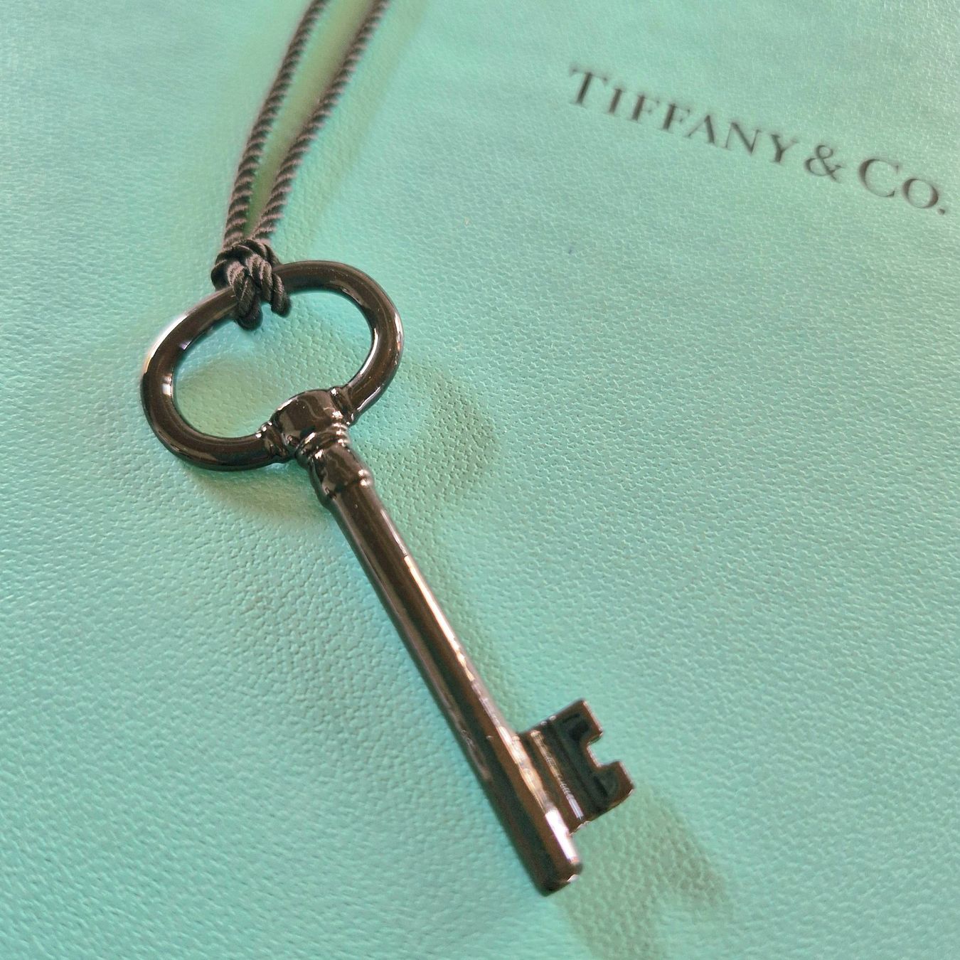 Tiffany & Co. Ketten: 🖤 Tiffany & Co. Oval Key Schlüssel Halskette 🖤 – Gebraucht aus Forch von nadinepalermo 1