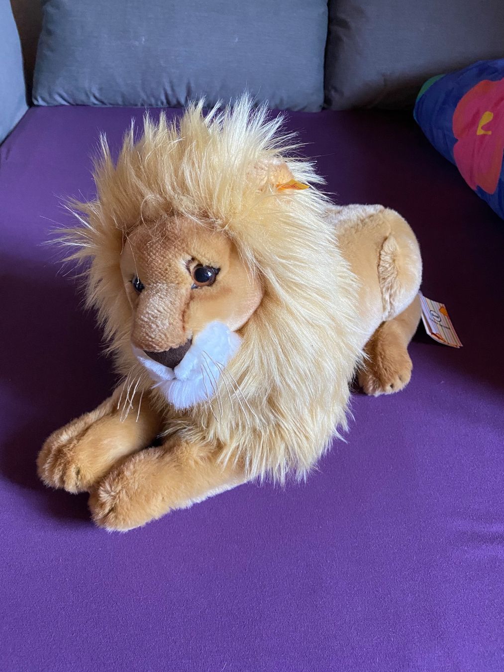 Steiff Giocattoli: Steiff Plüschtier Löwe Leo – Usato da Neuenhof venduto da v_trin 5