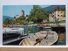 TI, No.11244, Locarno, il porto dei pescatori, 1966
