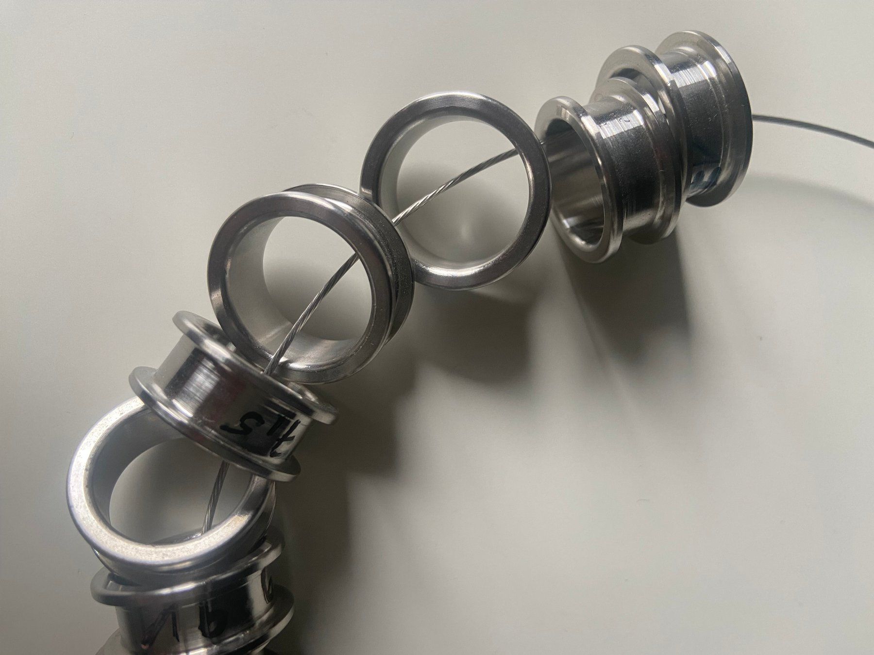 Ringe: Fingerring Edelstahl Rohling – Gebraucht aus Unterkulm von esco 3