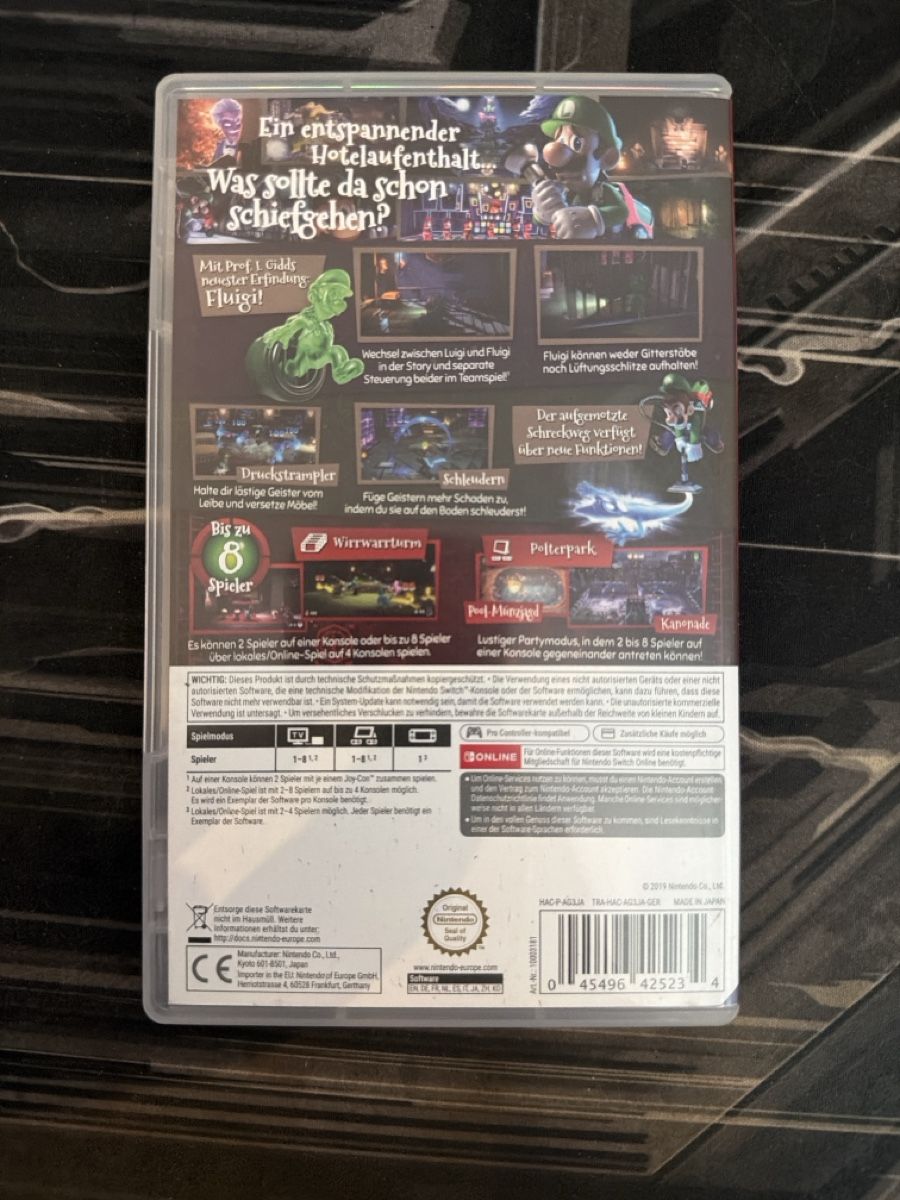 Nintendo Giochi: Nintendo Switch Luigi's Mansion 3 Spiel gebraucht – Usato da Arbon venduto da Flo85411 1
