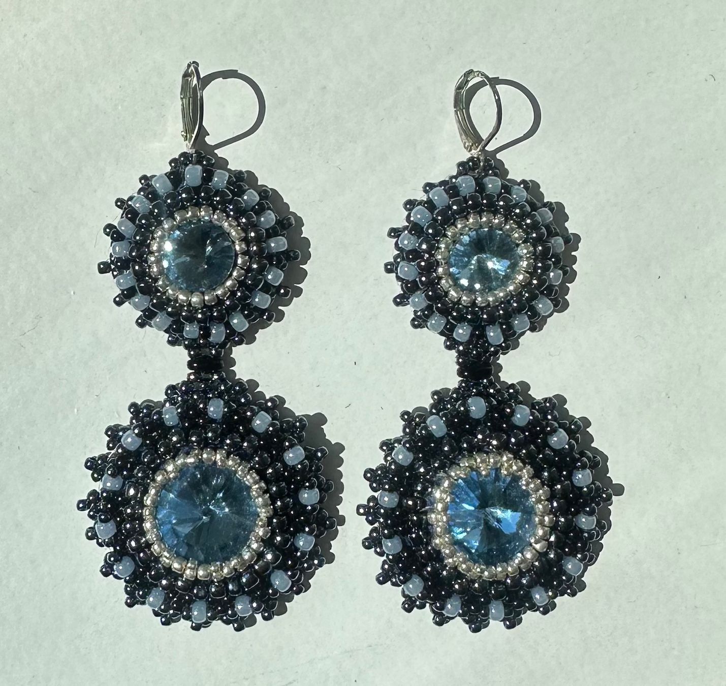 Orecchini pendenti & Orecchini a lobo: Blue earrings – Nuovo (secondo la descrizione) da Uster venduto da Monika_OB