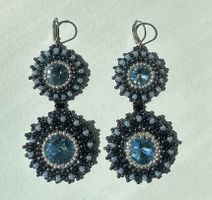 Blue earrings