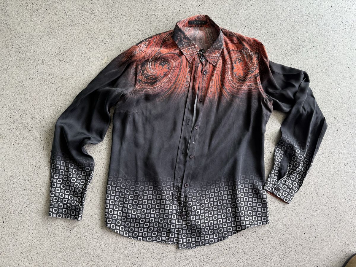 Etro Camicette: Etro Seidenbluse Gr. 40 – Usato da Richterswil venduto da Solemare47Nicole