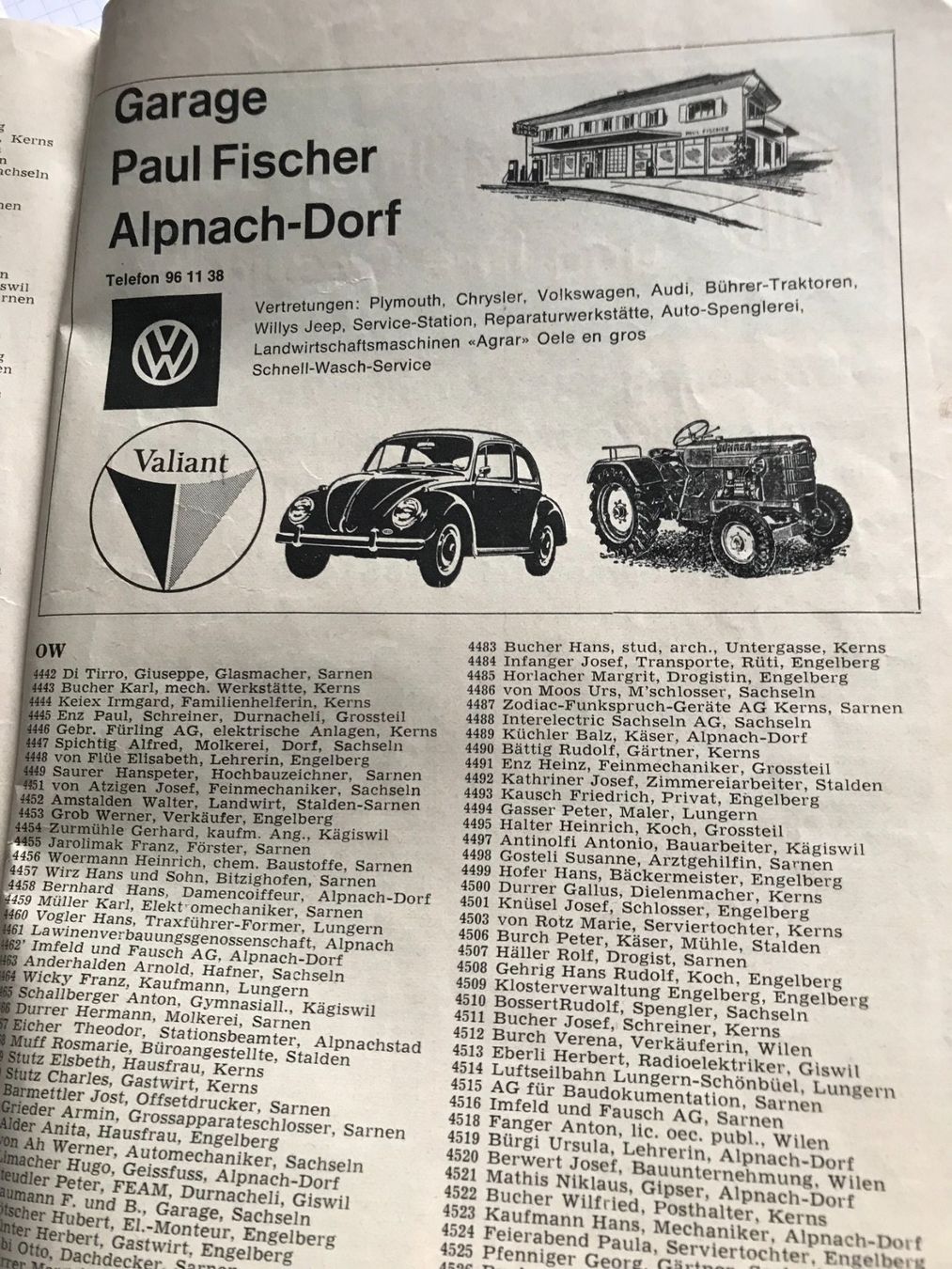 Kalender: Antiker Nidwaldner Kalender 1972 – Gebraucht aus Sachseln von basti1950 6