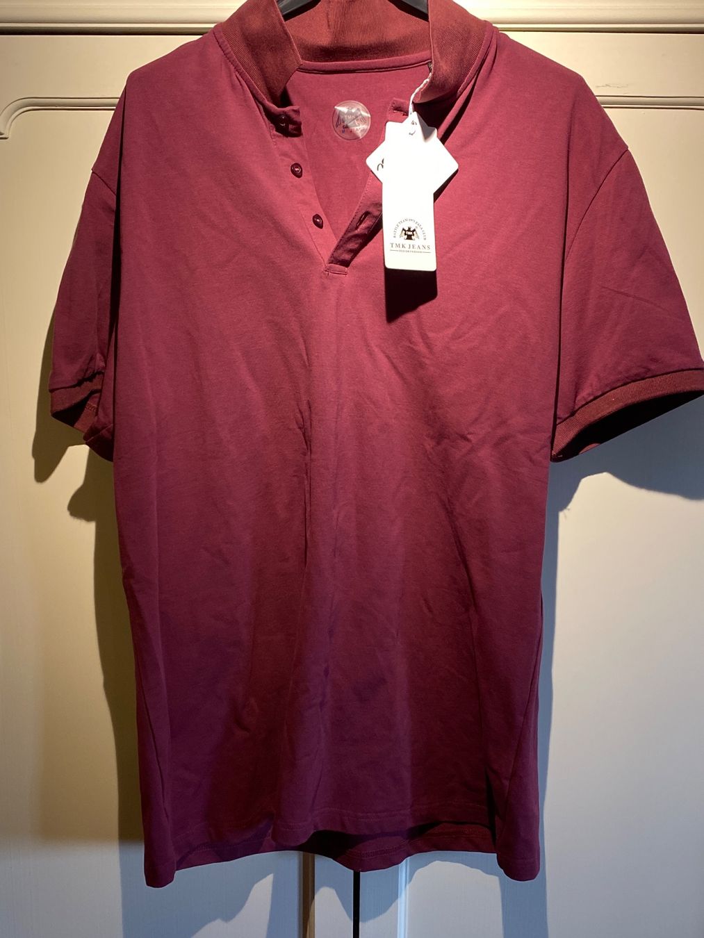Magliette Polo: HERREN POLO SHIRT -WEINROT – Nuovo e nell'imballaggio originale da Meienried venduto da ManuelaBoutique 5