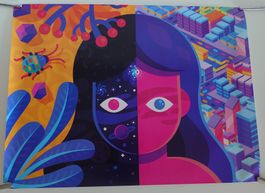 Poster - Kurzgesagt - Nihilismus - ca 61 x 45.5cm / 24 x 18"