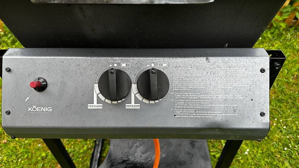 Griglie: Gasgrilll König, 2 Brenner, gebraucht – Usato da Zürich venduto da Brosenhaensel 3