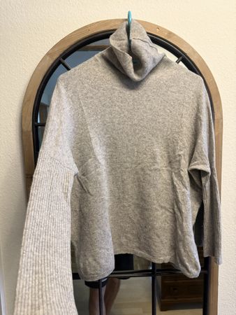 Damen Pullover Notshy Rollkragen Grau S/M guter Zustand