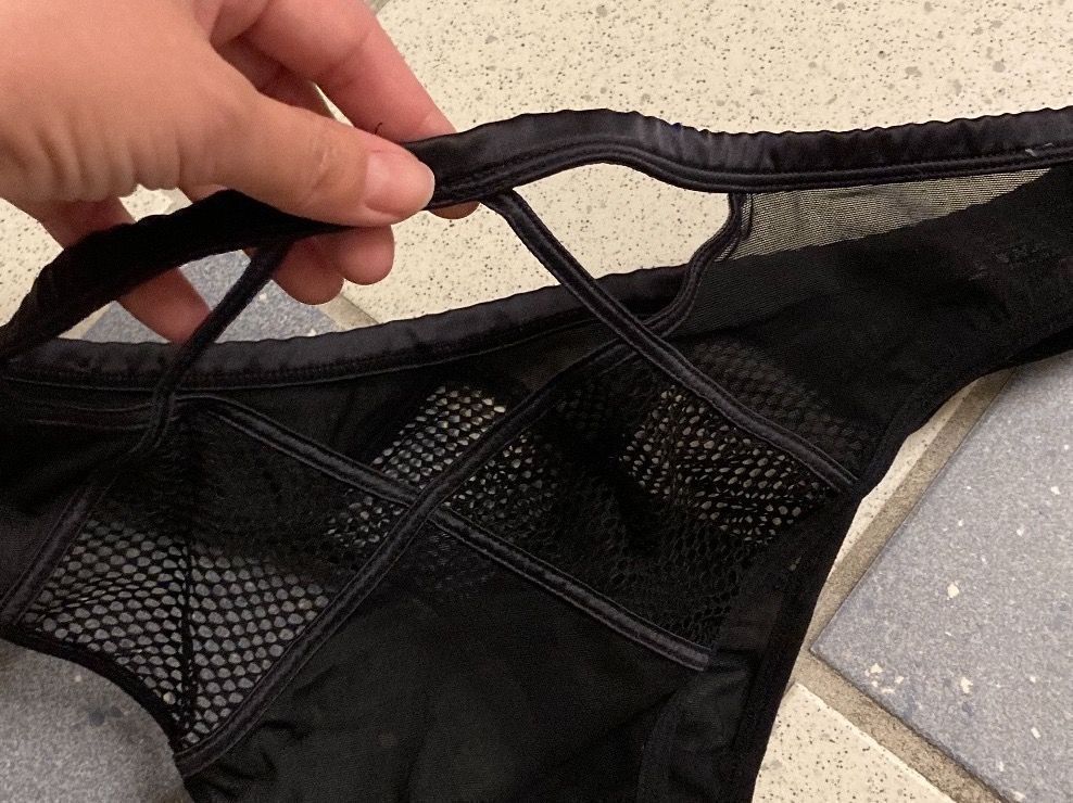 Altra biancheria intima: Slip mit Netzoptik – Nuovo (secondo la descrizione) da Uster venduto da Kalici1 1