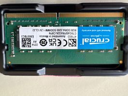 industry Crucial 8GB DDR4-3200 SO-DIMM