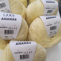 2 Kn. ANANAS LangYarns Fb. 13-78595 hellgelb