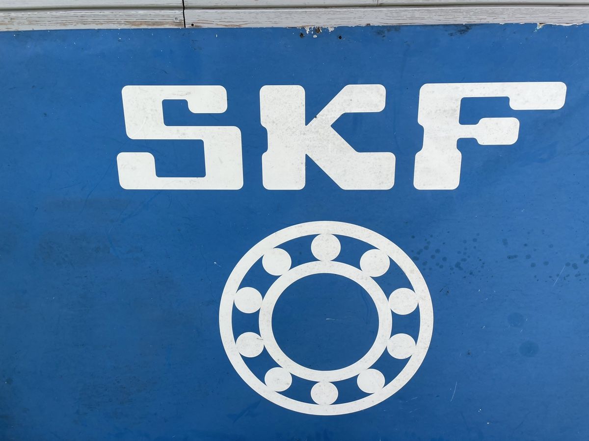 Insegne: Blechschild original SKF Kugellager – Usato da Nidau venduto da Weixel 1