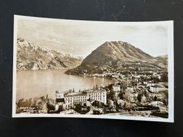 AK   ca.  1929 Lugano Panorama ungelaufen   (G1009)
