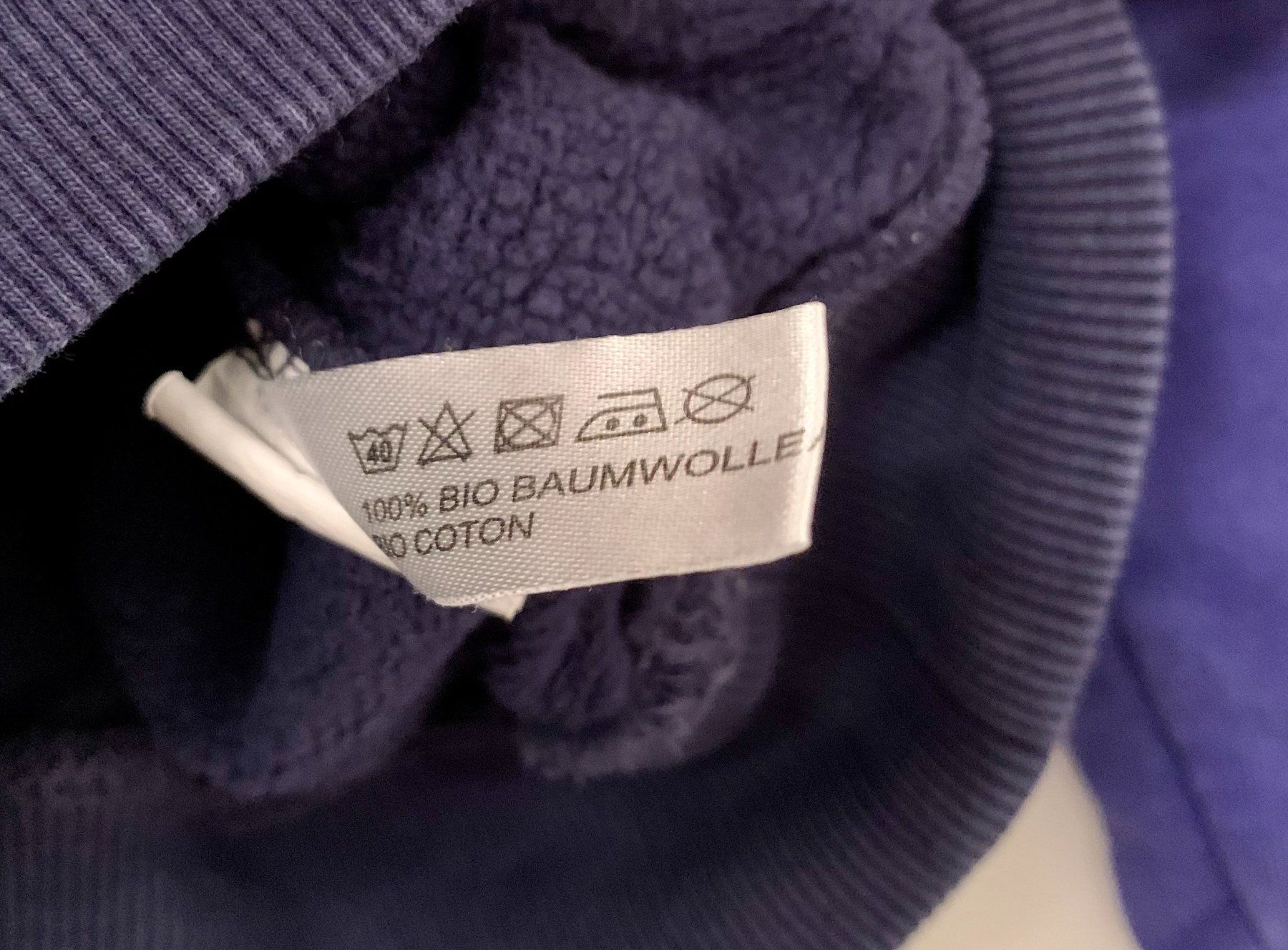 Manor Maglioni & Felpe: Kinder Pullover blau von ManorKids aus 100% Bio-BW, Gr. 104 – Usato da Küsnacht ZH venduto da ast_26yp 4