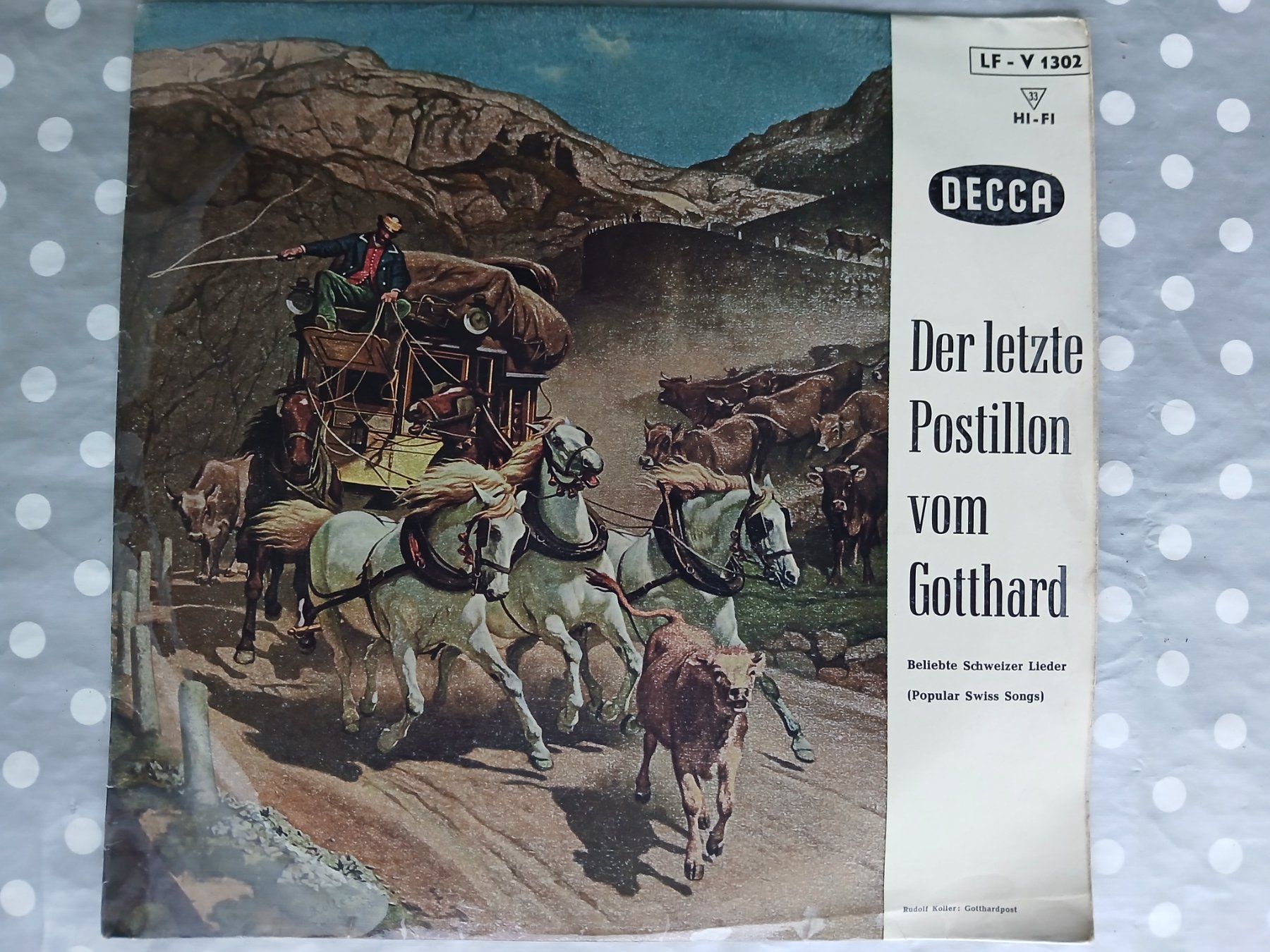 Dischi in vinile: Schallplatte Der letzte Postillon vom Gotthard – Nuovo (secondo la descrizione) da Scherz venduto da dref