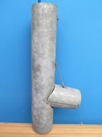 Regenwasserfalle Manuell Schliessbar D75 mm Verzinktem Blech