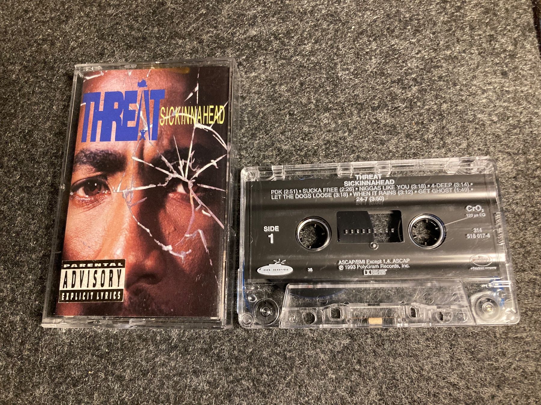 Musicassette: Threat - Sickinnahead (MC) – Usato da Fribourg venduto da Karushi 3