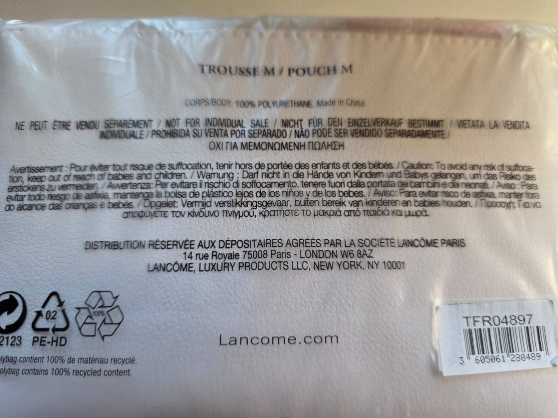 Custodie per cosmetici: Lancome Paris Necessaire Schmink Tasche Trousse M – Nuovo e nell'imballaggio originale da Walterswil BE venduto da Lonitti 2