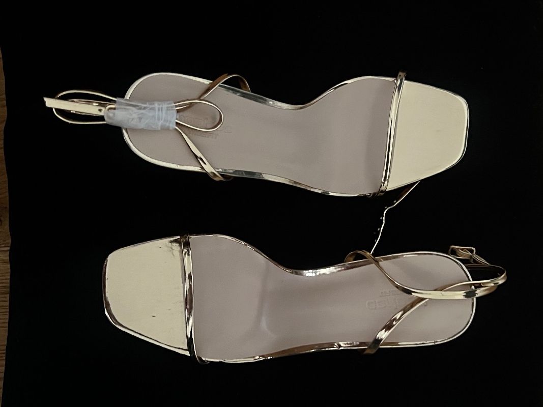 Boohoo Scarpe da donna: Goldene Stiletto-Heels – Nuovo e nell'imballaggio originale da Niederuzwil venduto da dixi_29 3