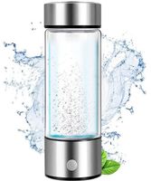 H2 Wasserflasche 420 ml Wasserstoff Ionisator Fitness