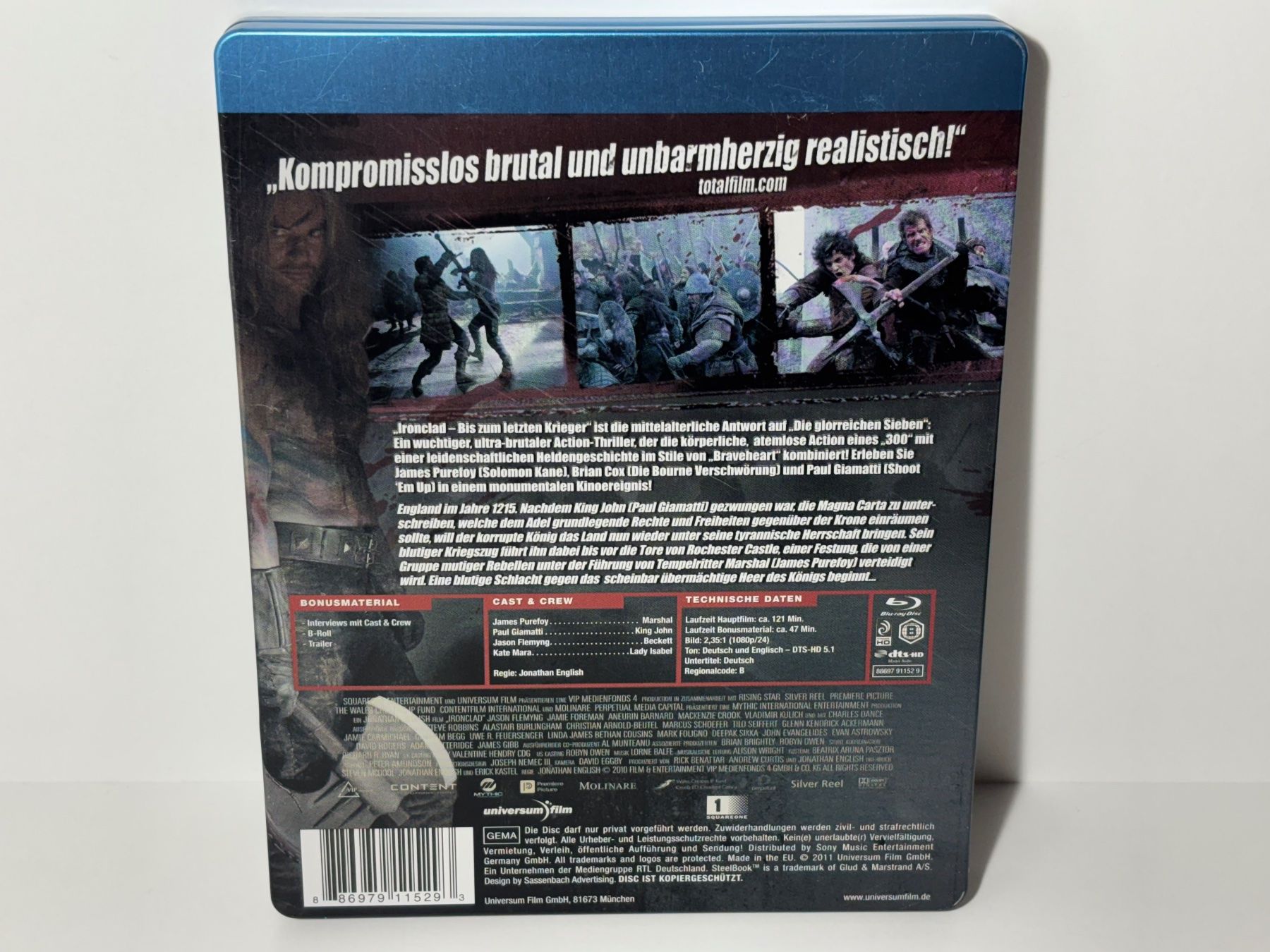 Tutti i DVDs: Ironclad Blu Ray Steelbook – Usato da Wilderswil venduto da Sstriker 1