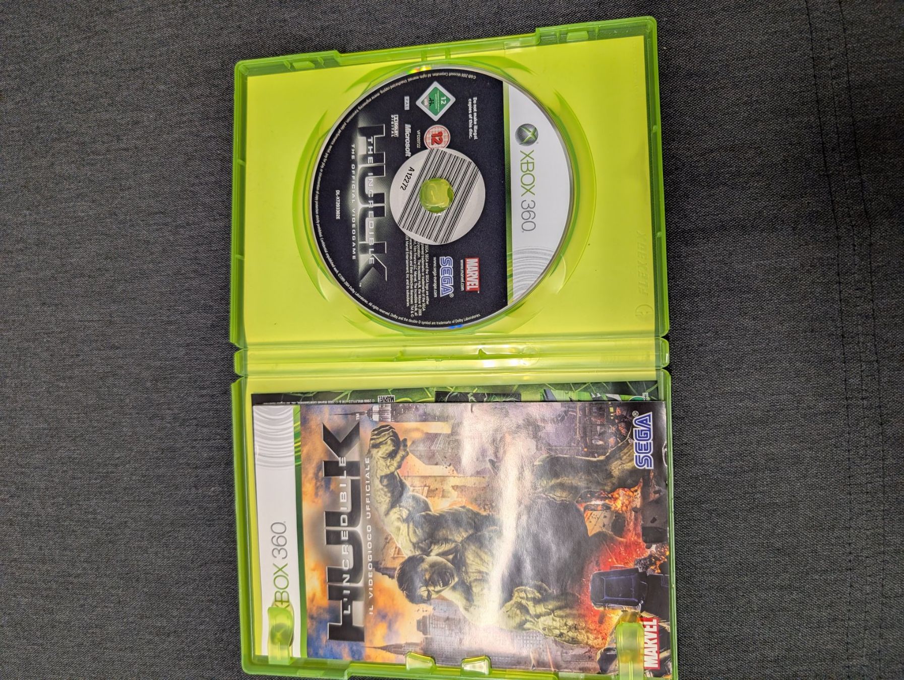 Giochi: L'incredibile hulk Microsoft Xbox 360 – Usato da Giubiasco venduto da Ticinerd 2