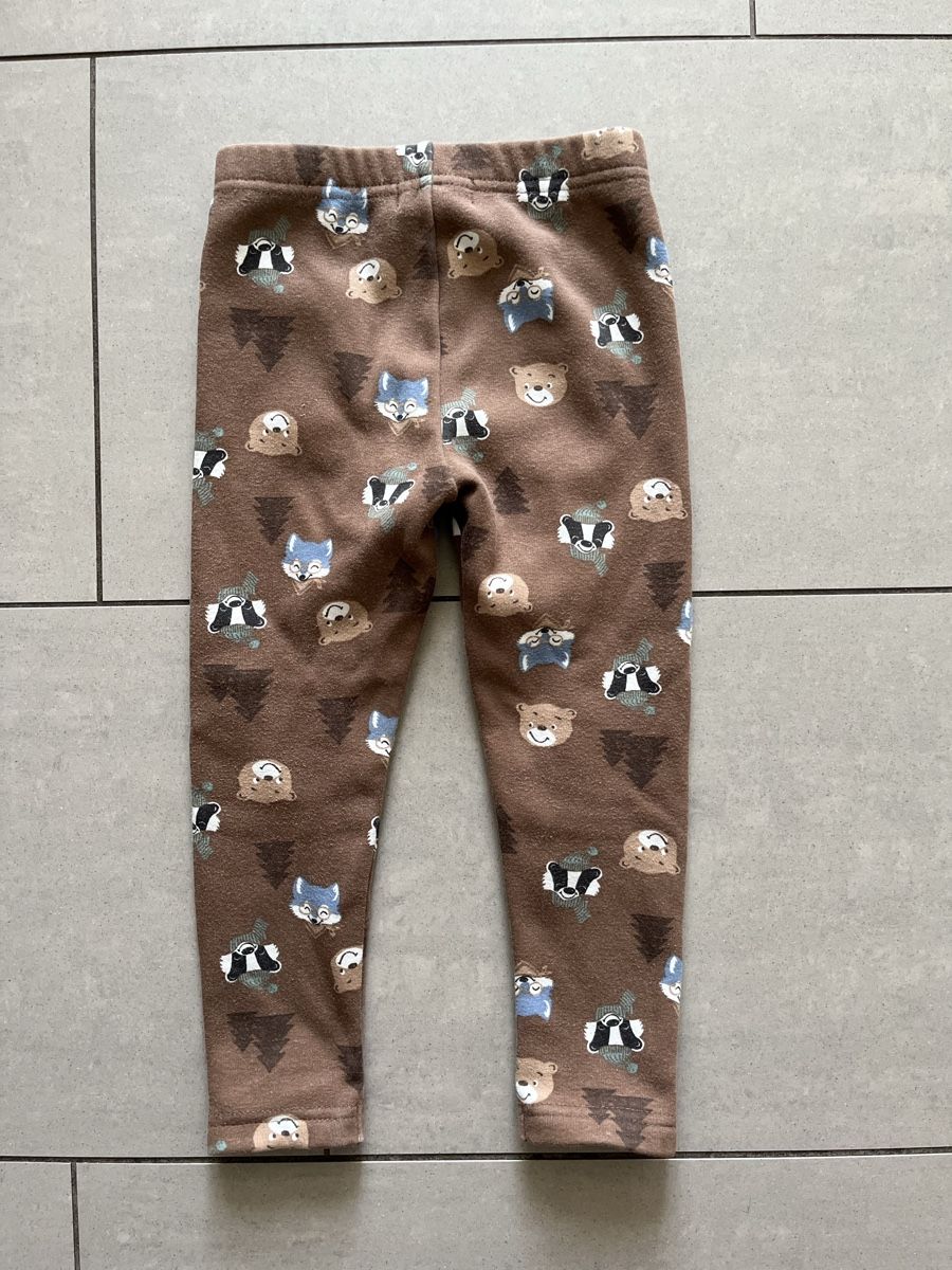 Calze & Collant: Braune Thermo Leggins, Gr. 98 – Usato da Zürich venduto da jmg_8005 1