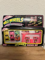 Vintage Wild Wheels auto Wash Set 1991 neu Die Cast Metal