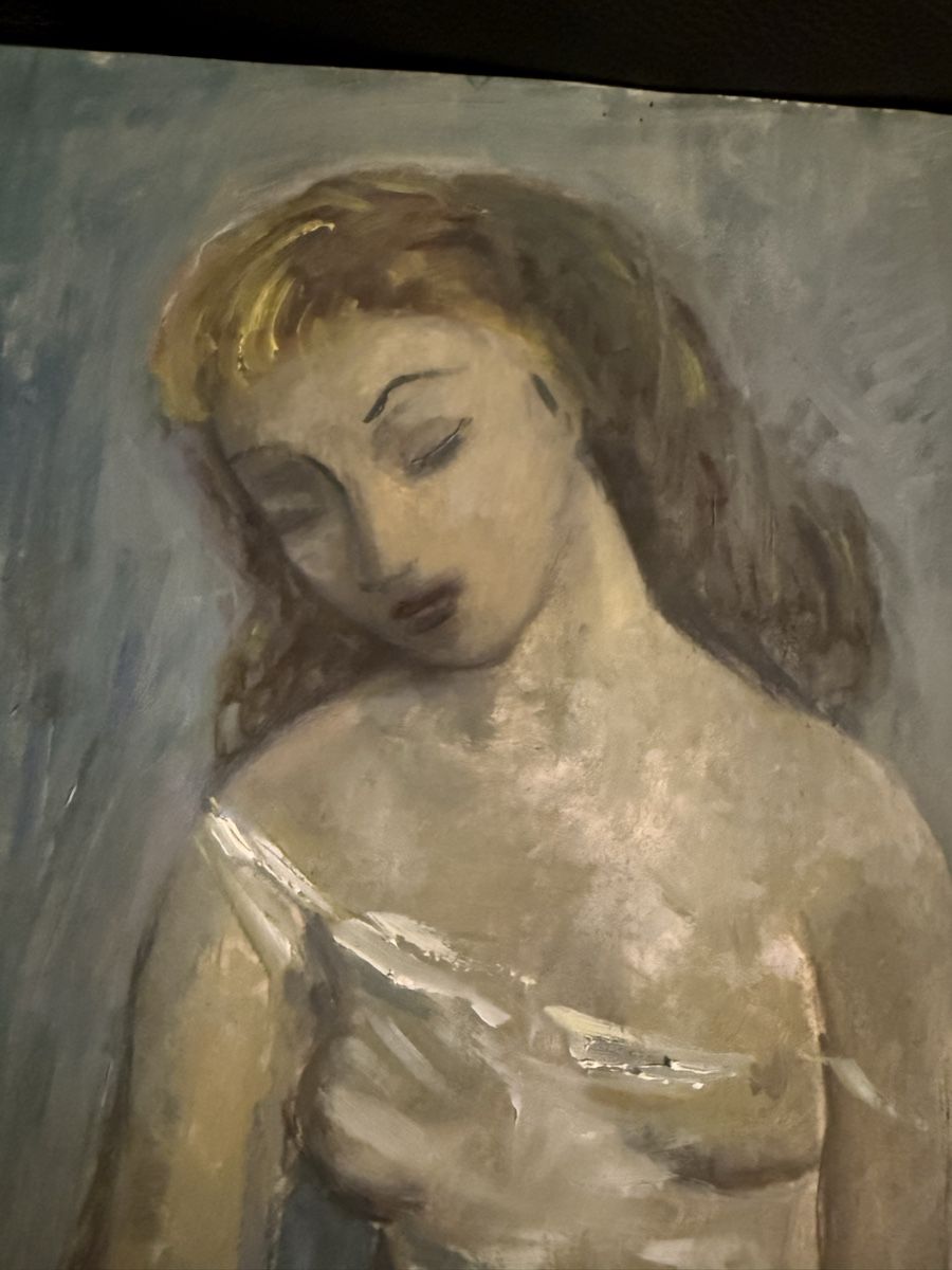 Dipinti: Original Gemälde Akt von A W Duss, 1953 – Usato da Goldach venduto da Messerguru